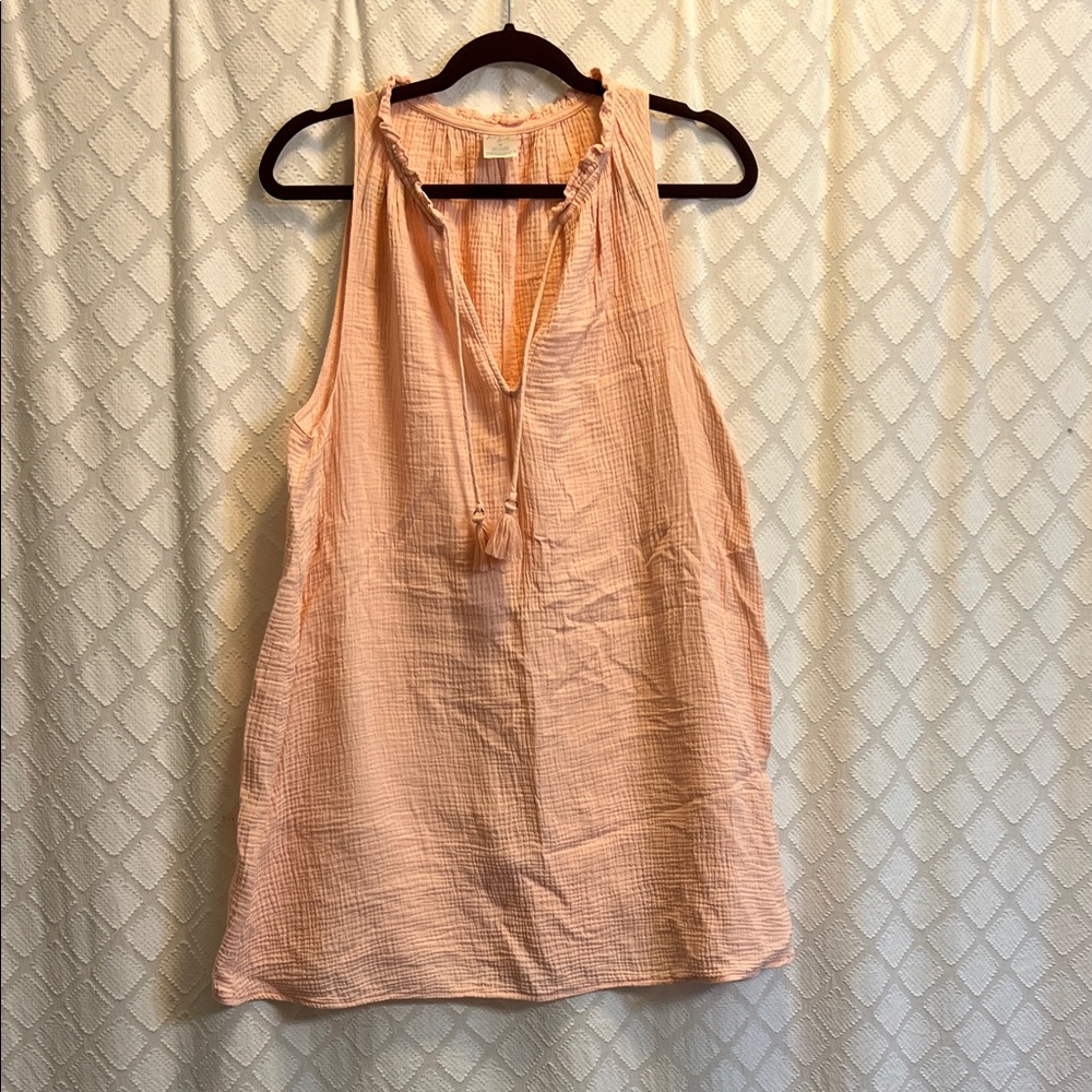 Kona Sol Light Pink/Peach Swimsuit Cover Up, Size M, EUC